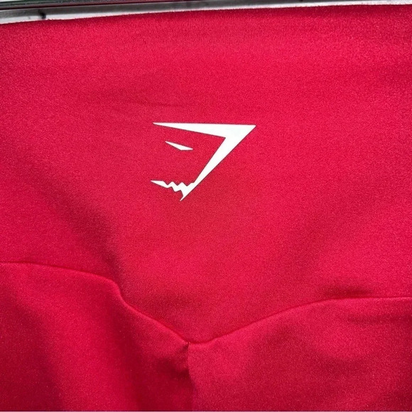Gymshark Red Training Cropped Leggings‎ Size Small - Picture 6 of 6